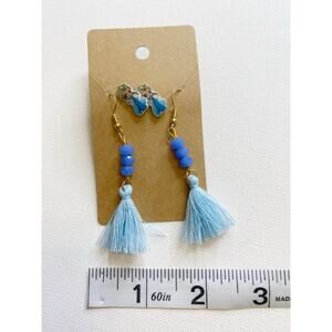 Elsa and tassels earrings set